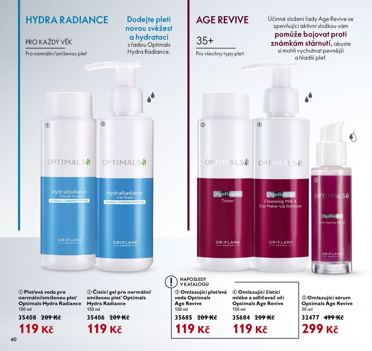 Leták ORIFLAME - 9.2.2021 - 1.3.2021. Strana 40
