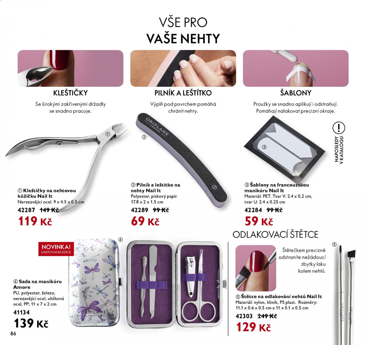 Leták ORIFLAME - 9.2.2021 - 1.3.2021. Strana 86