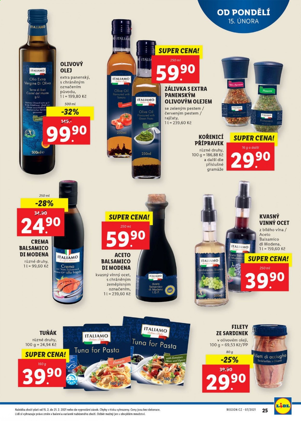 Leták Lidl - 15.2.2021 - 21.2.2021. Strana 25