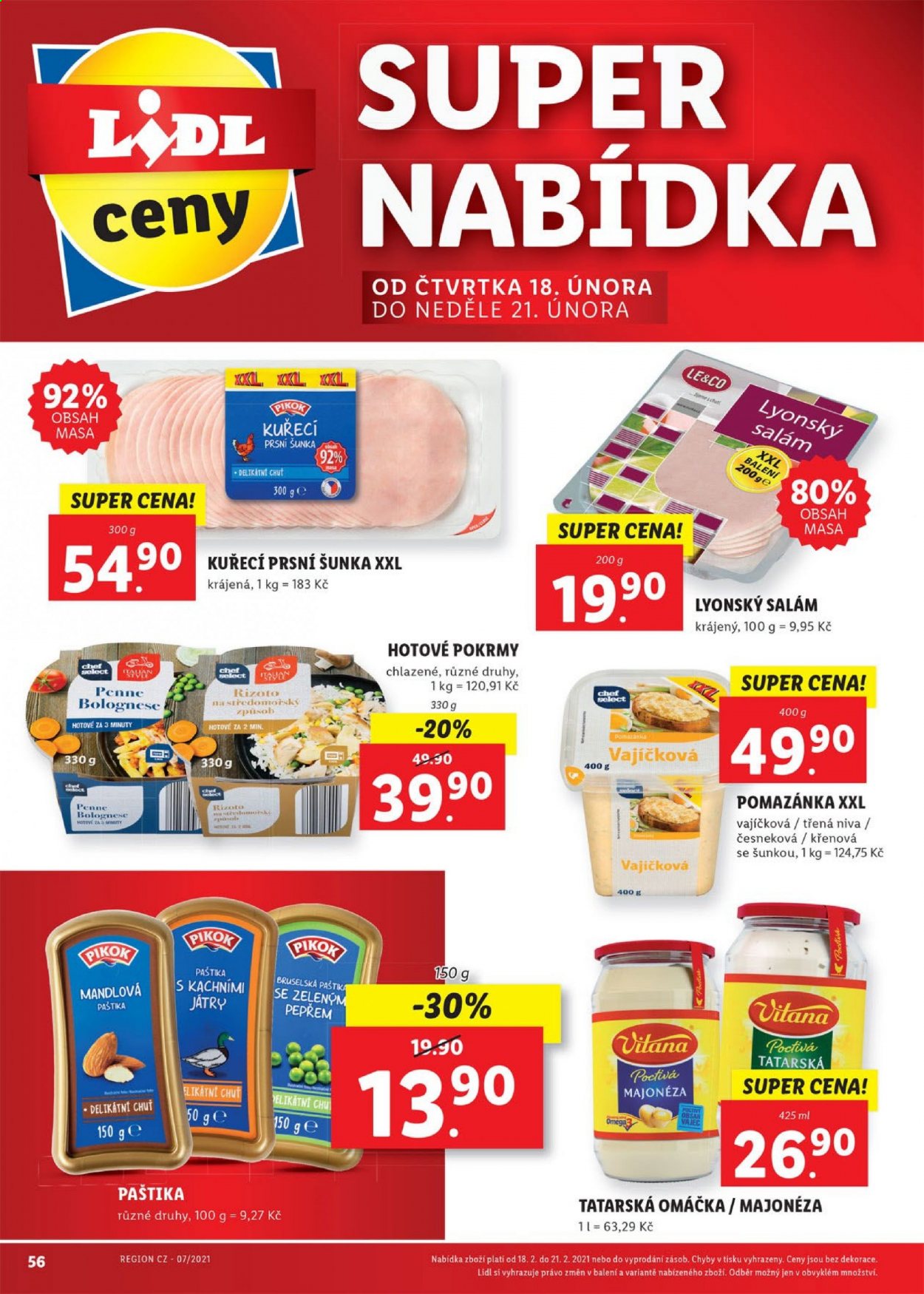 Leták Lidl - 15.2.2021 - 21.2.2021. Strana 56