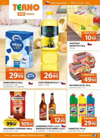 Leták coop TERNO - 17.2.2021 - 23.2.2021.