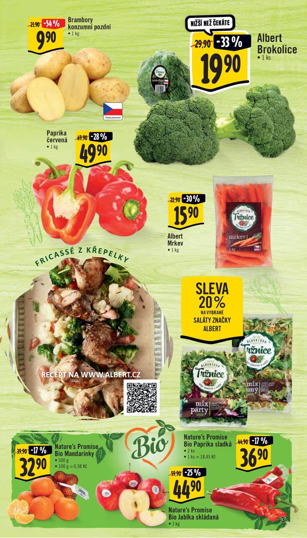Leták Albert Supermarket - 17.2.2021 - 23.2.2021. Strana 3