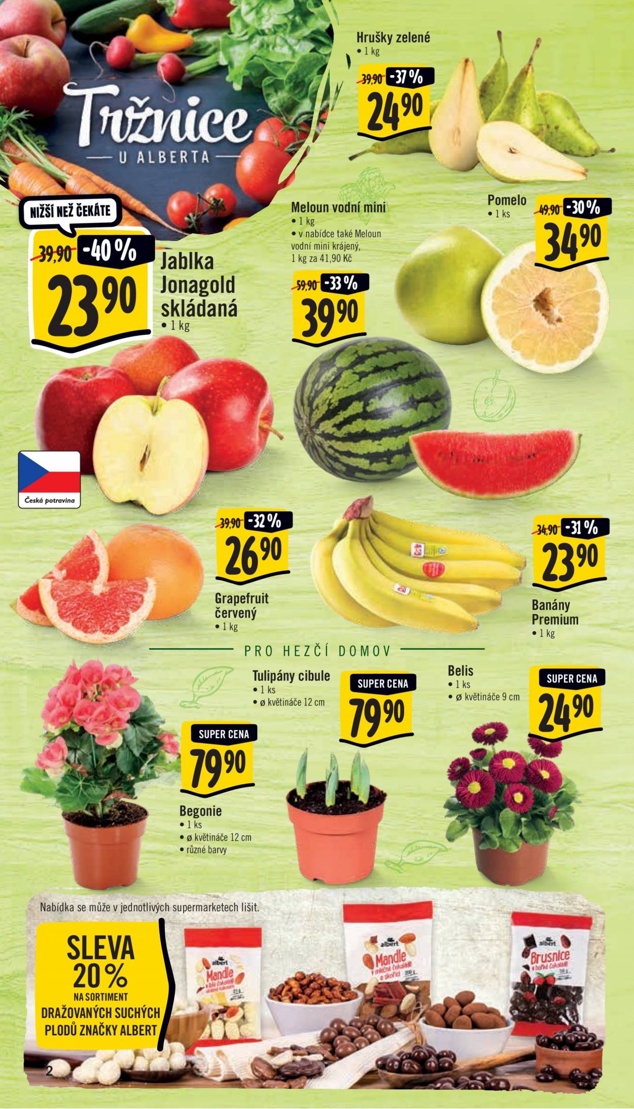 Leták Albert Supermarket - 17.2.2021 - 23.2.2021. Strana 2