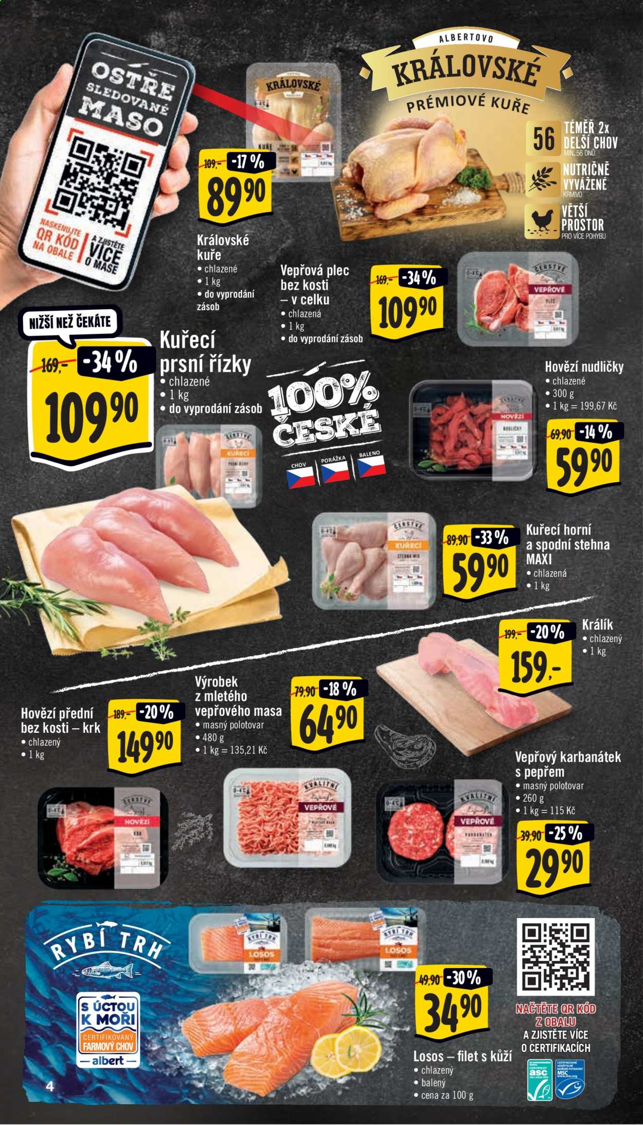Leták Albert Supermarket - 17.2.2021 - 23.2.2021. Strana 4