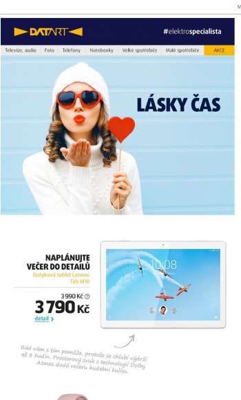 Leták DATART - 15.2.2021 - 17.2.2021.