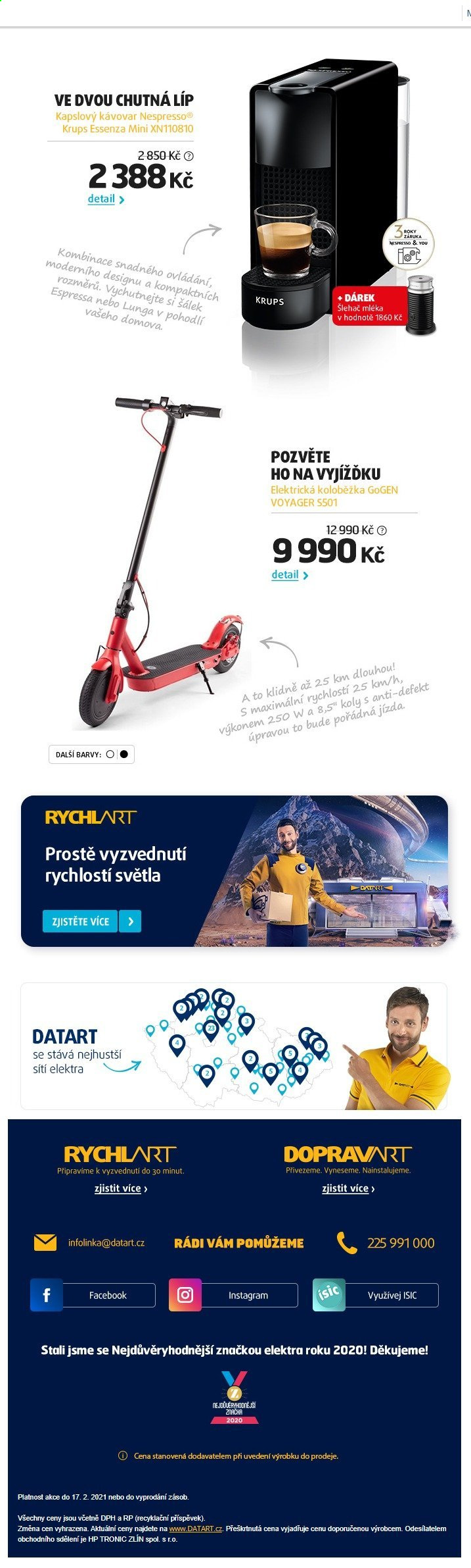 Leták DATART - 15.2.2021 - 17.2.2021. Strana 4