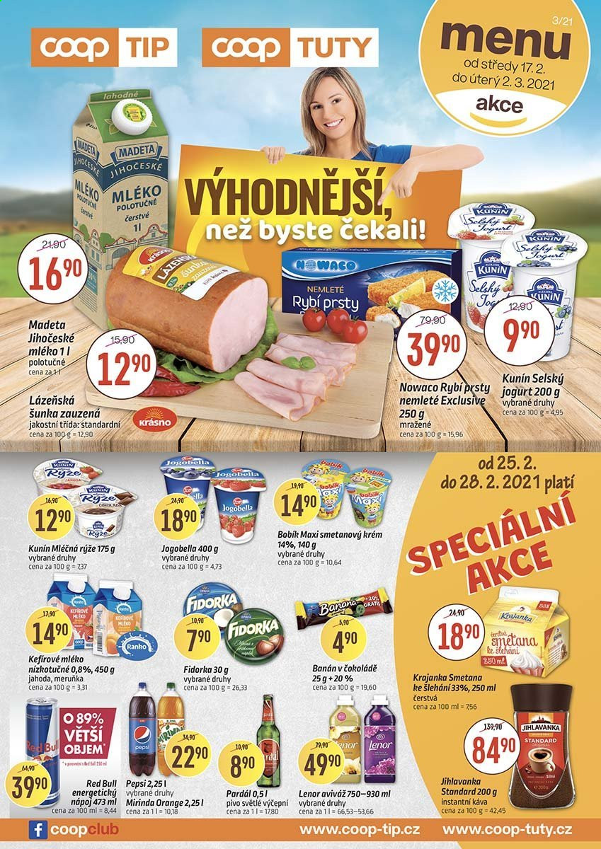 Leták coop TUTY - 17.2.2021 - 2.3.2021. Strana 1