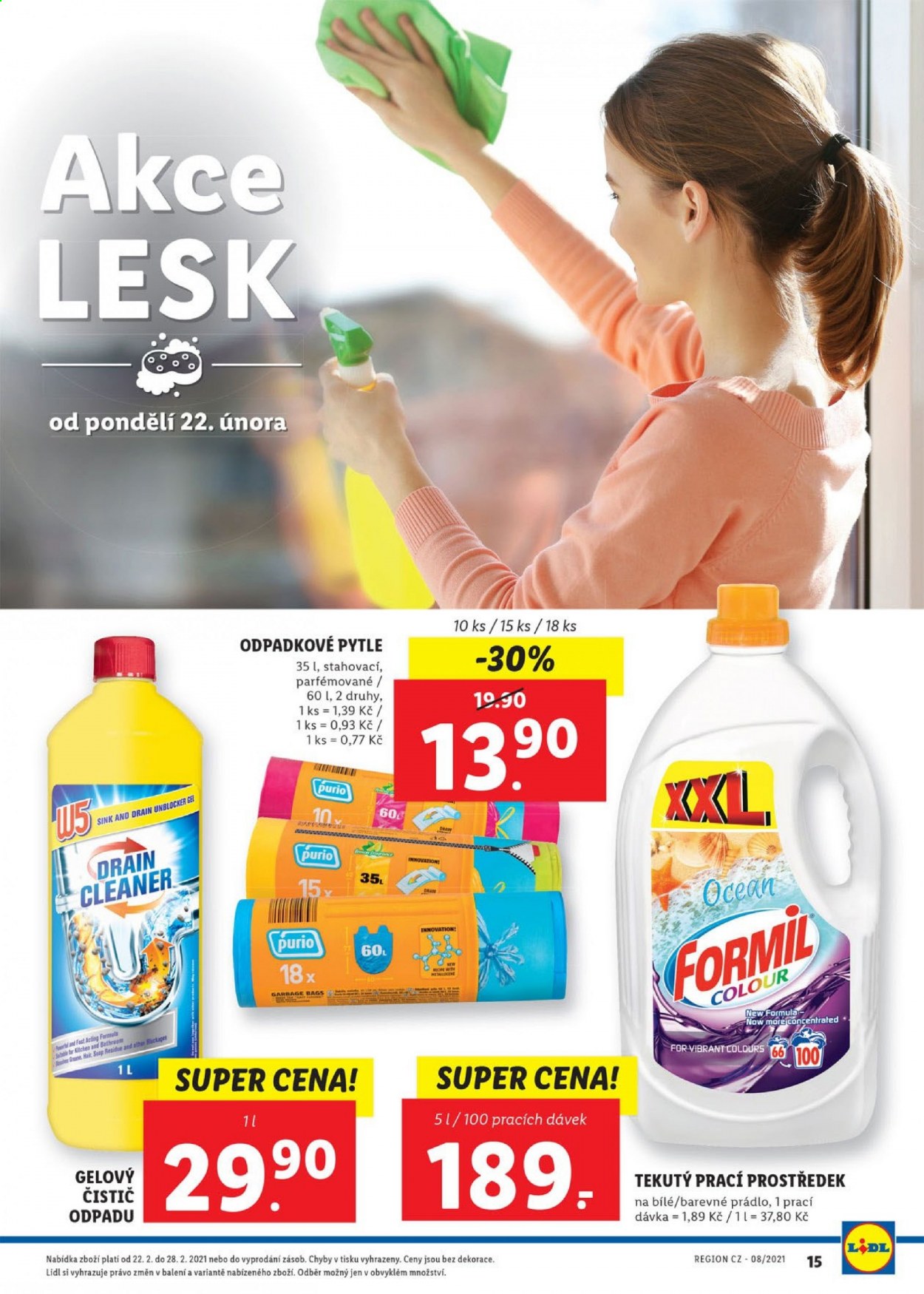 Leták Lidl - 22.2.2021 - 28.2.2021. Strana 15