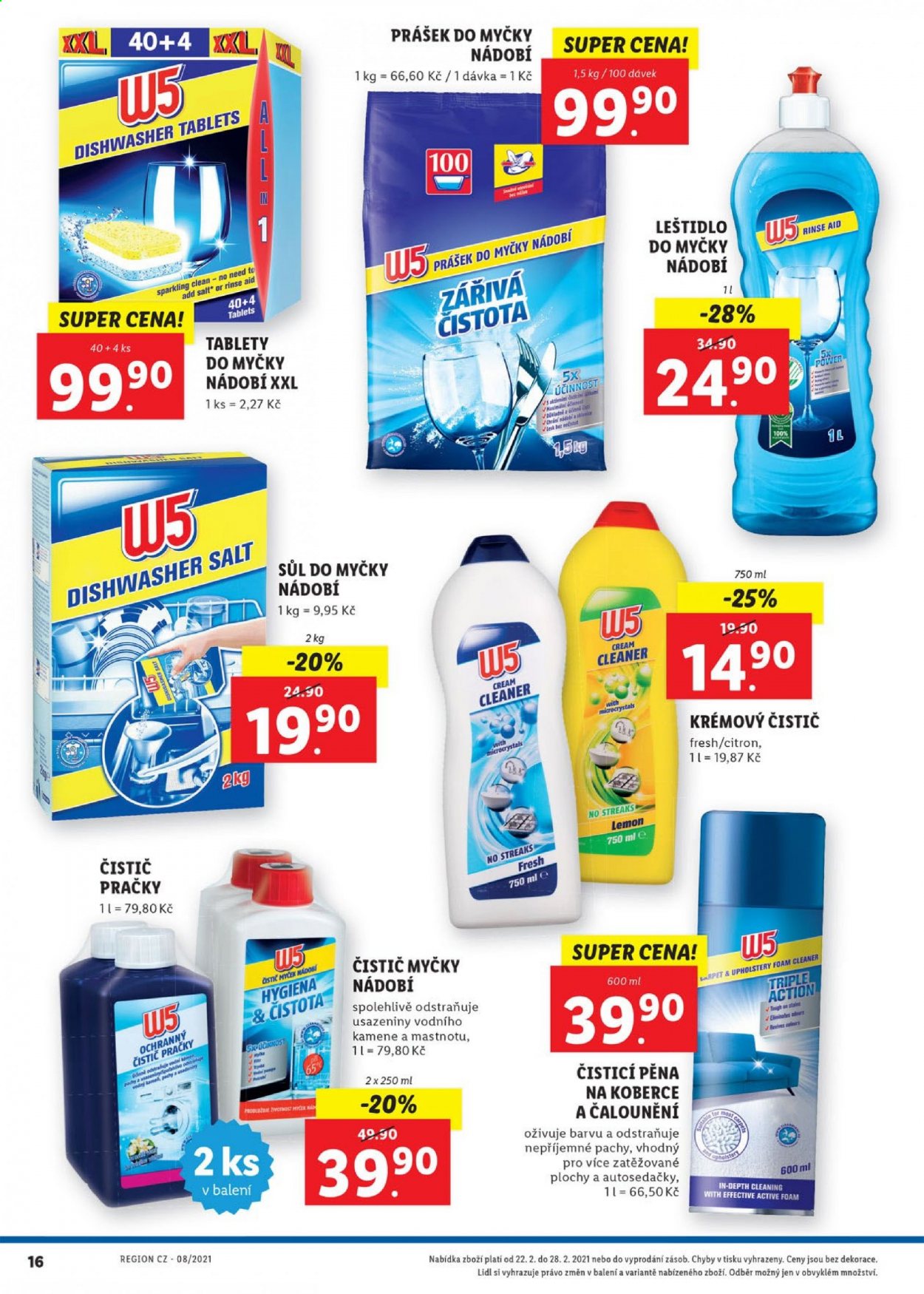 Leták Lidl - 22.2.2021 - 28.2.2021. Strana 16