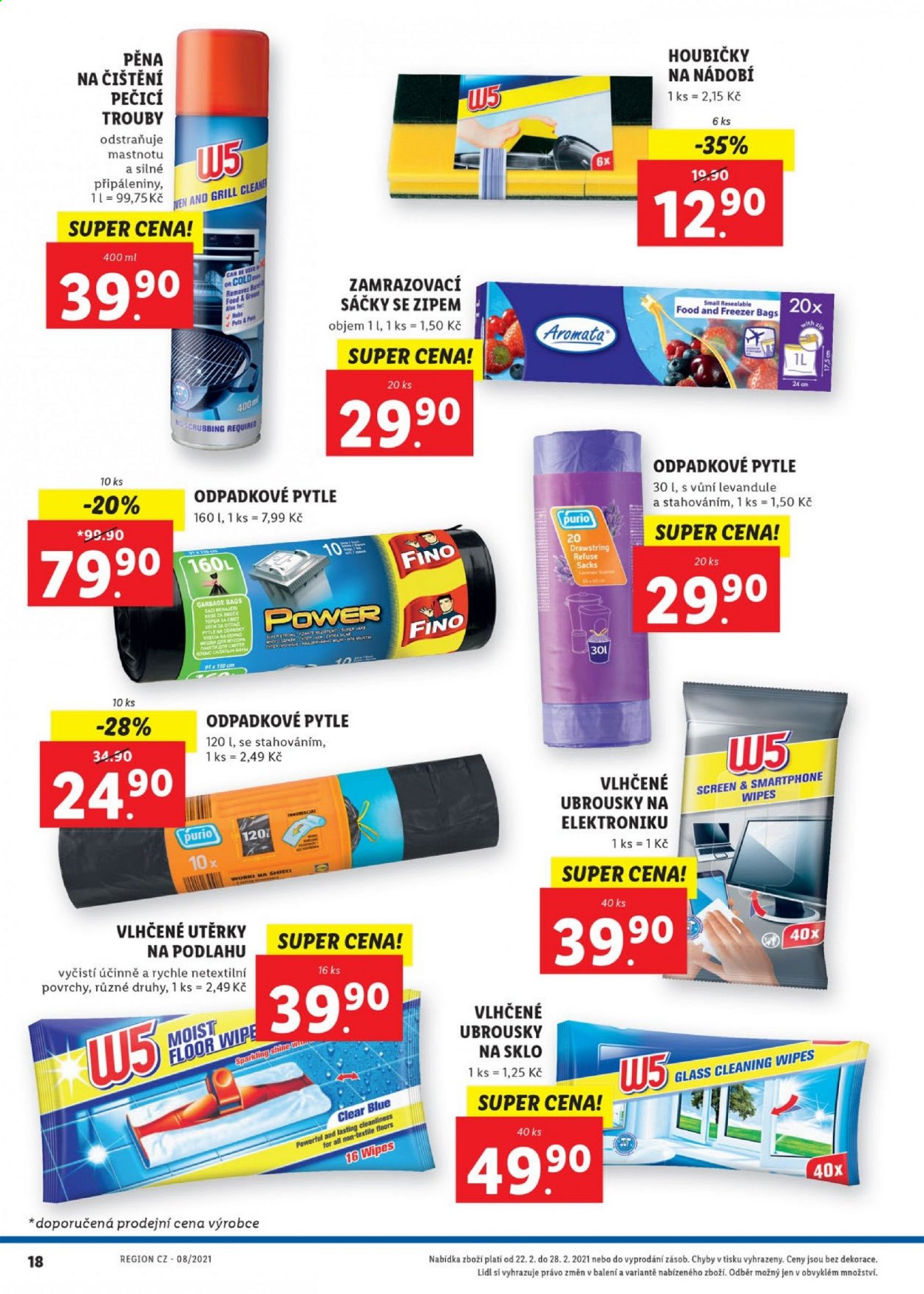 Leták Lidl - 22.2.2021 - 28.2.2021. Strana 18