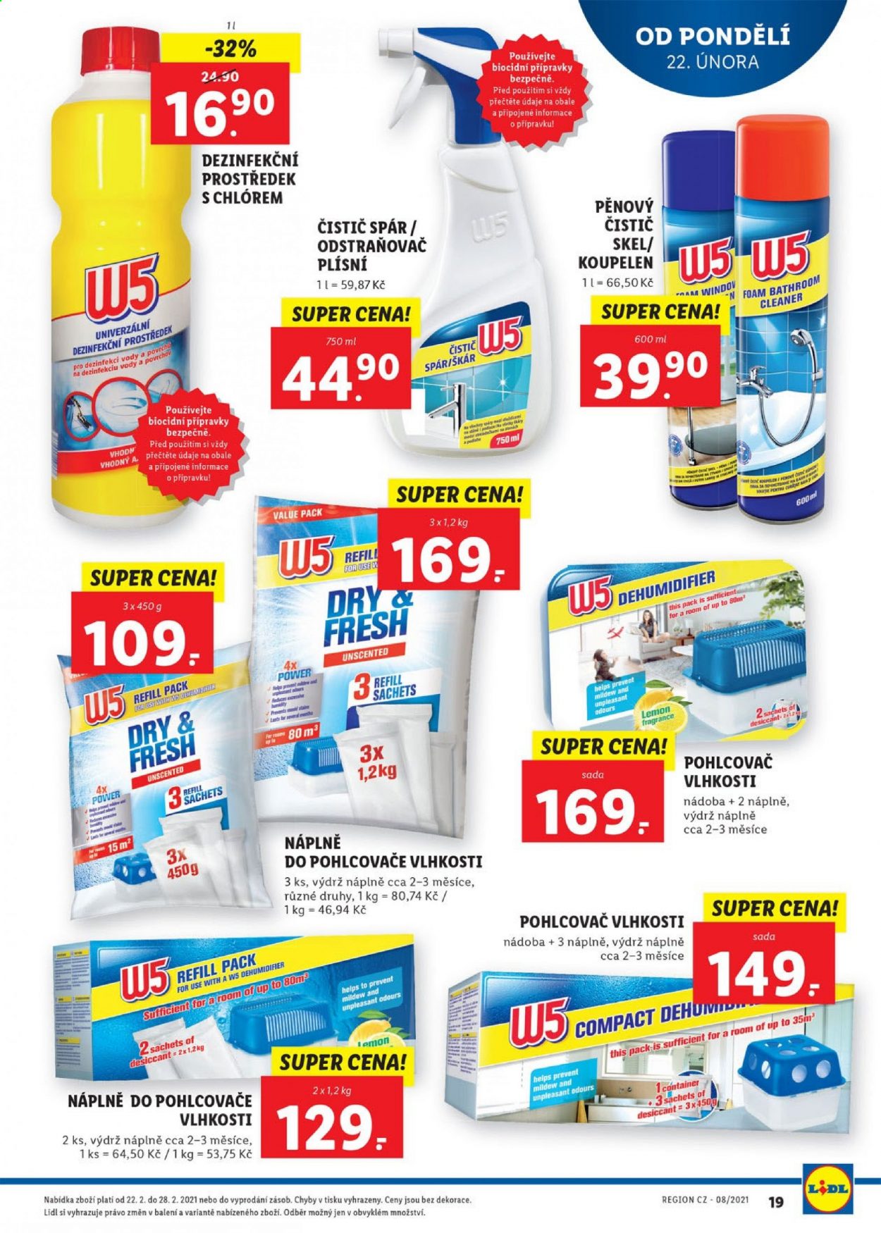 Leták Lidl - 22.2.2021 - 28.2.2021. Strana 19