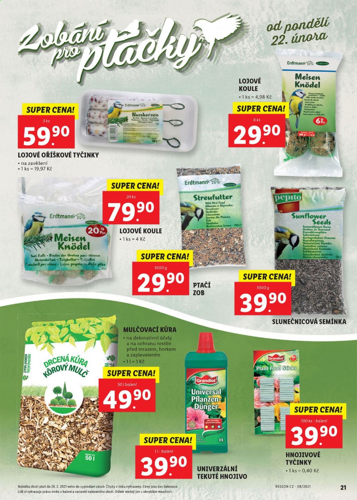 Leták Lidl - 22.2.2021 - 28.2.2021. Strana 21