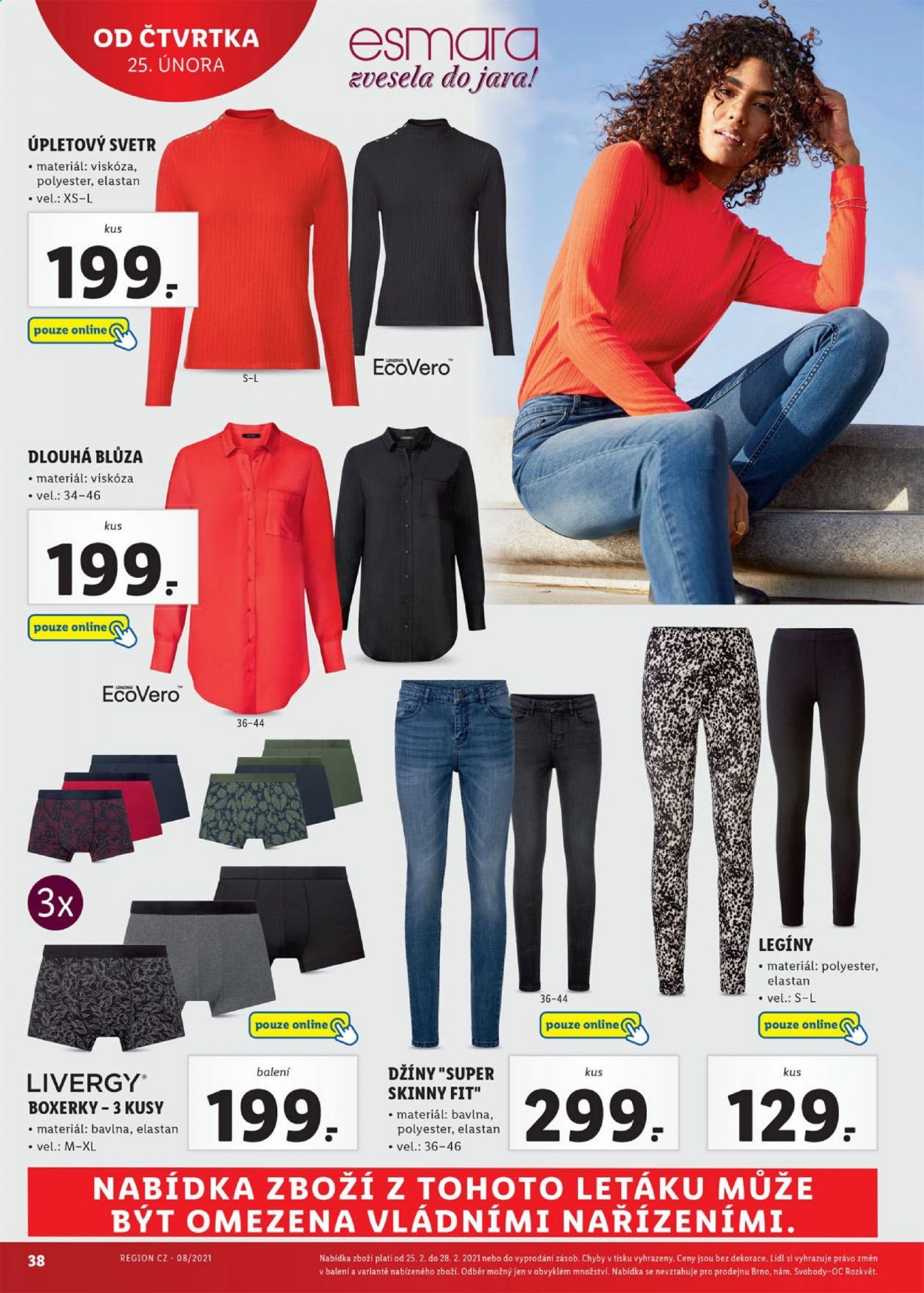 Leták Lidl - 22.2.2021 - 28.2.2021. Strana 38