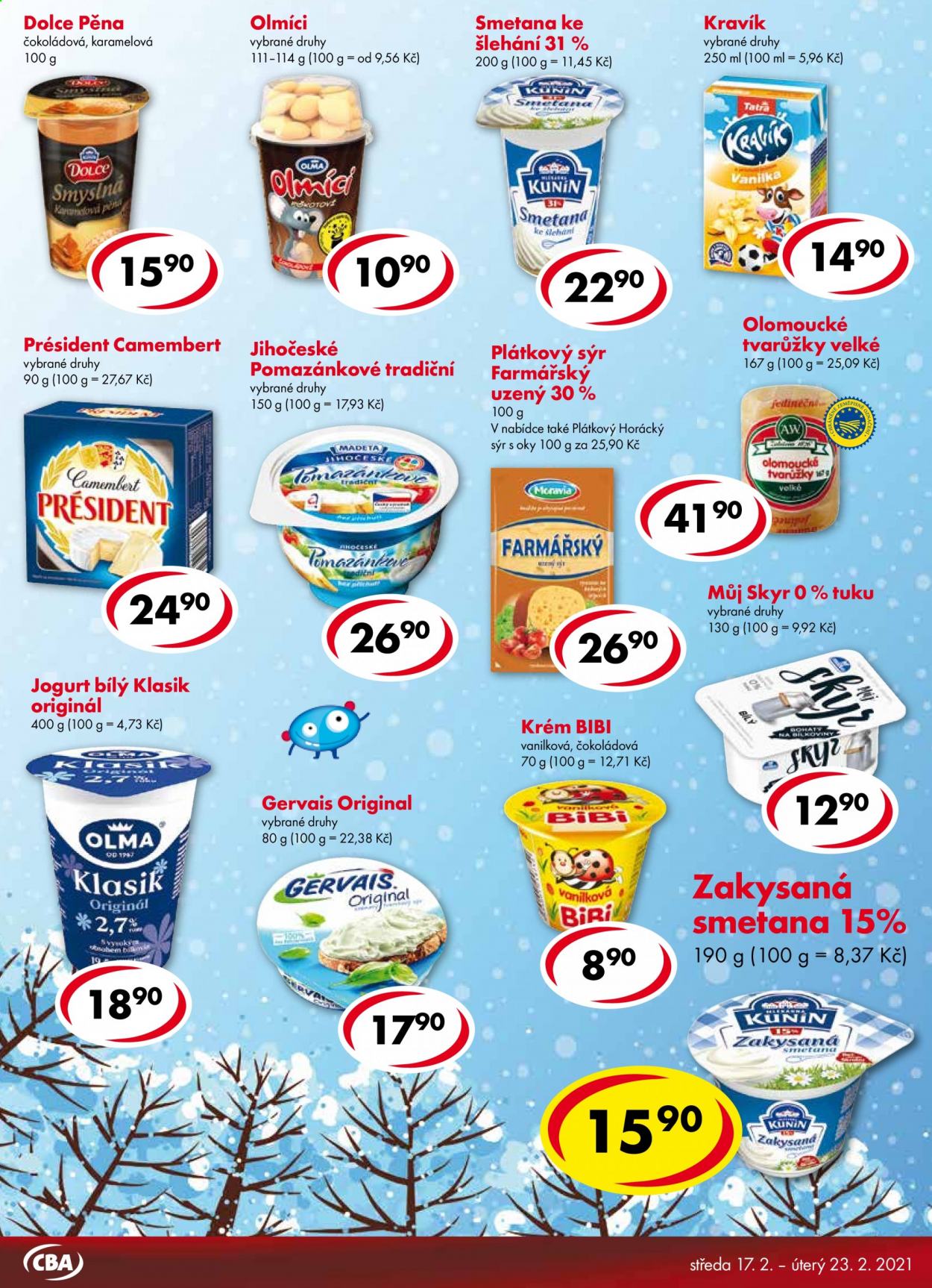 Leták CBA Premium - 17.2.2021 - 23.2.2021. Strana 2