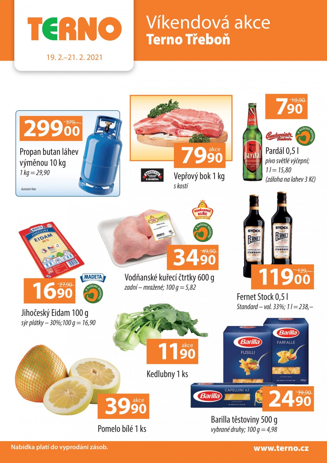 Leták coop TERNO - 19.2.2021 - 21.2.2021. Strana 1