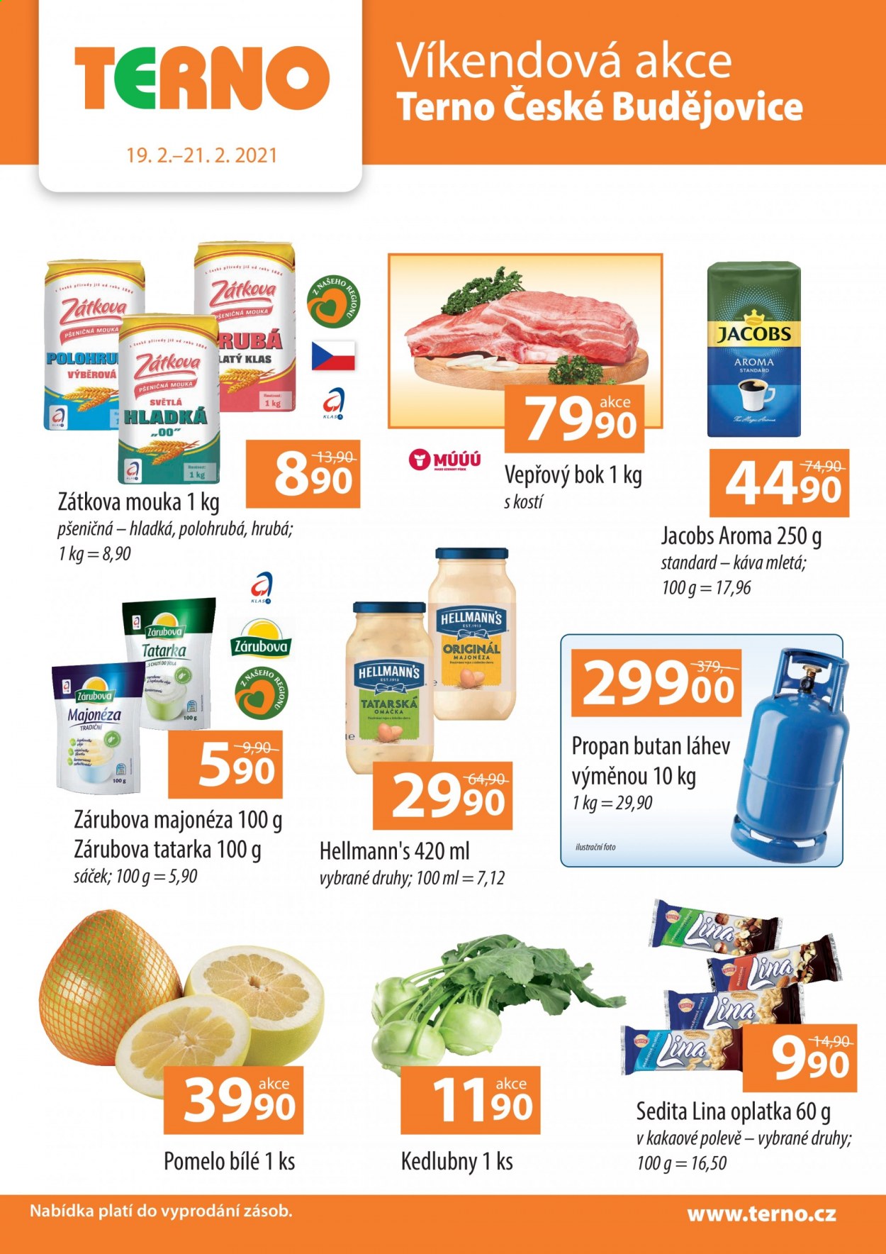 Leták coop TERNO - 19.2.2021 - 21.2.2021. Strana 1