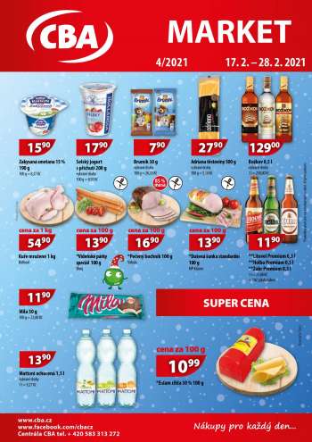 Leták CBA market - 17.2.2021 - 28.2.2021.