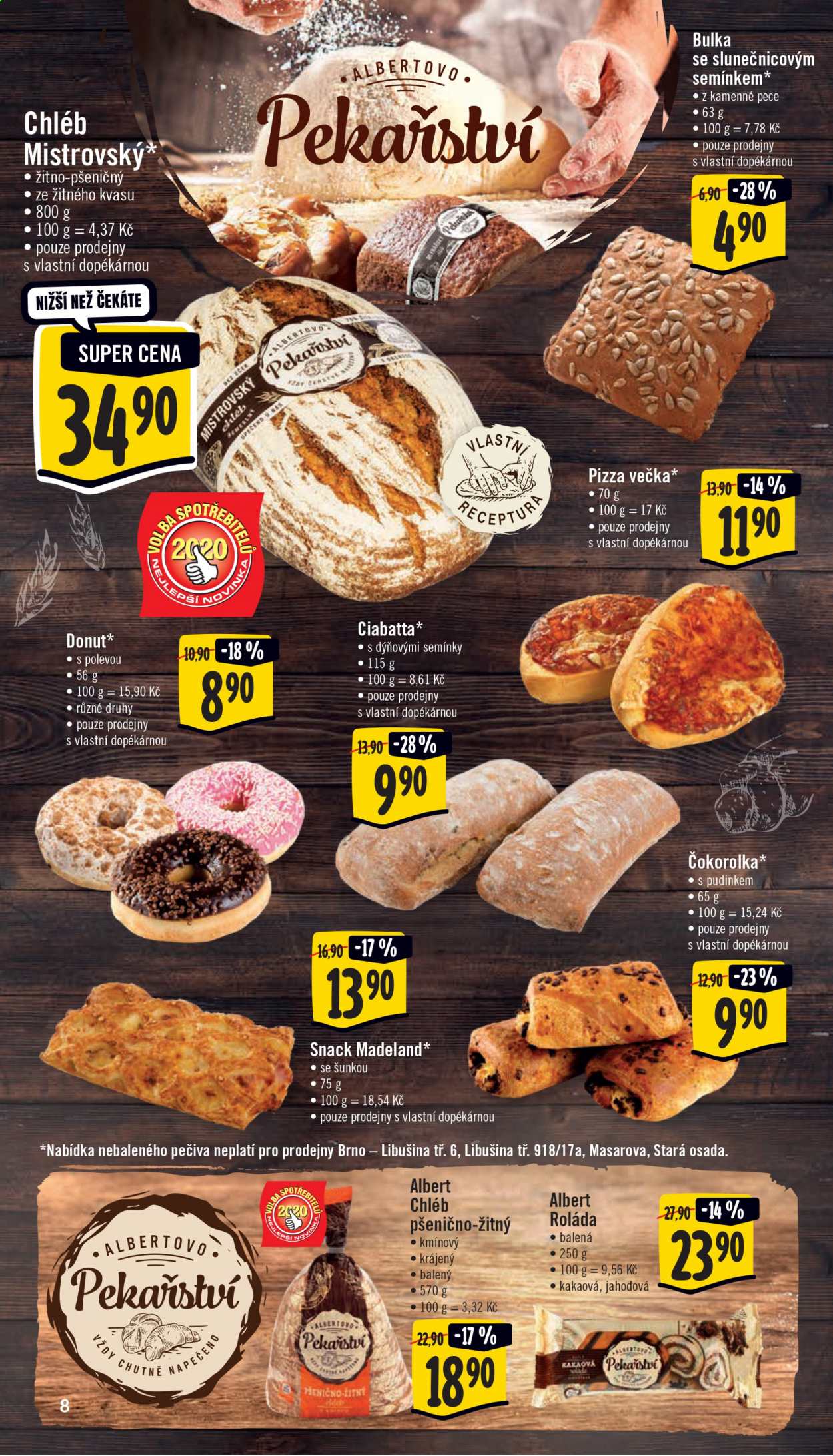 Leták Albert Supermarket - 24.2.2021 - 2.3.2021. Strana 8