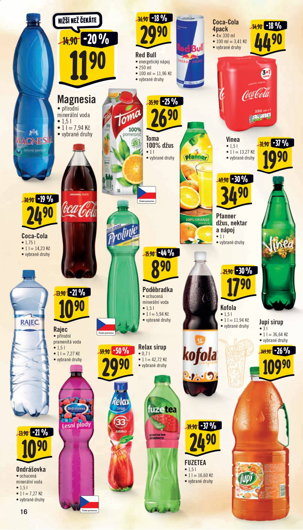 Leták Albert Supermarket - 24.2.2021 - 2.3.2021. Strana 16