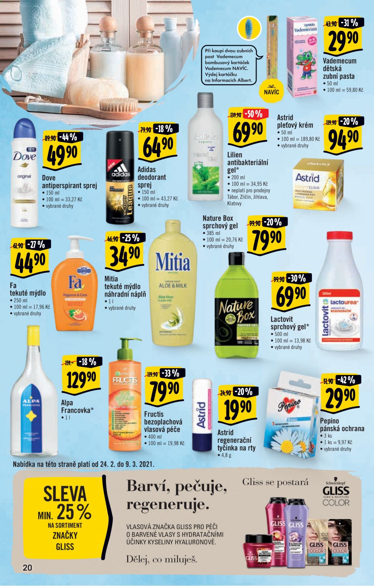 Leták Albert Hypermarket - 24.2.2021 - 2.3.2021. Strana 20