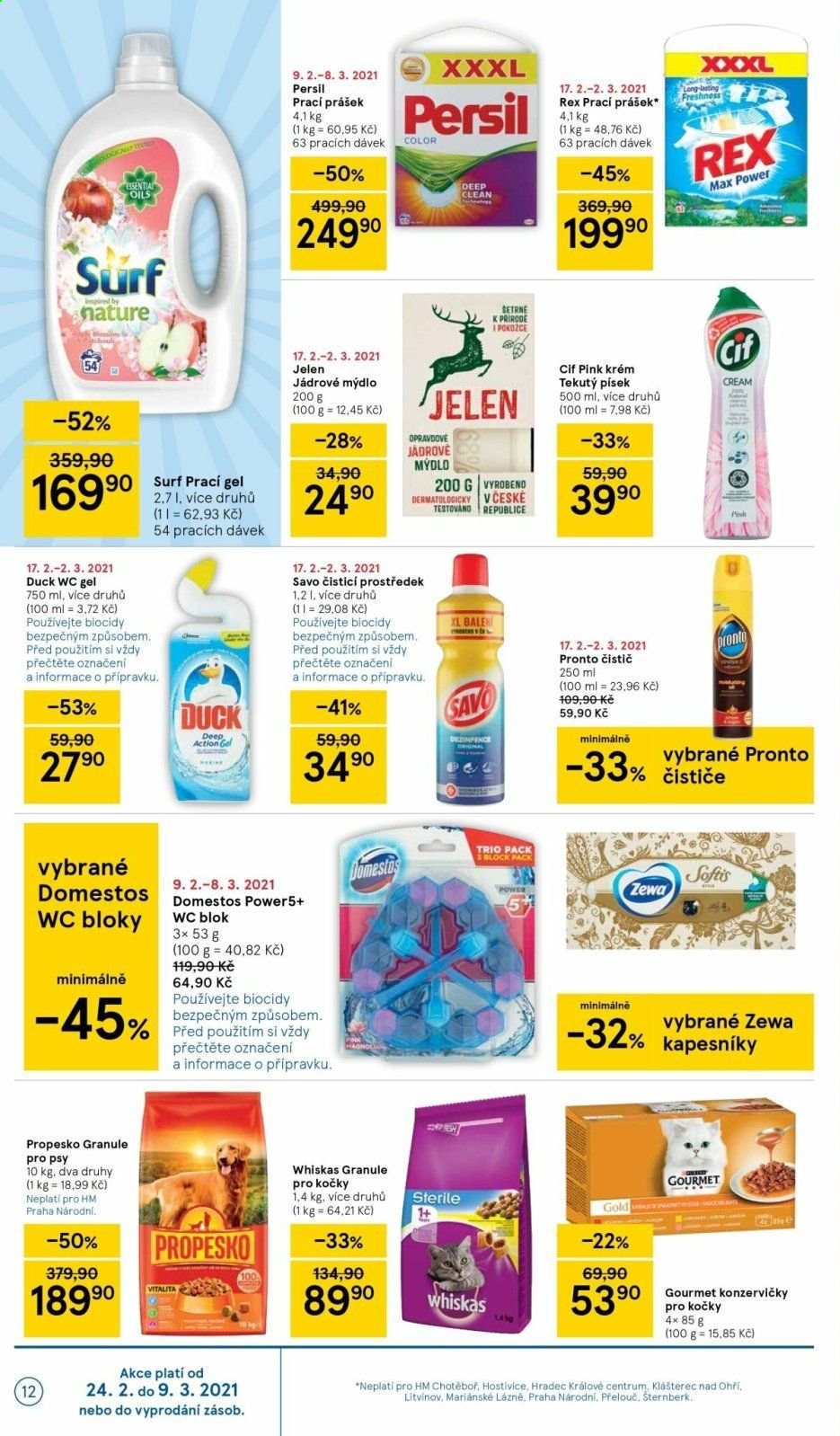 Leták TESCO - 24.2.2021 - 2.3.2021. Strana 12