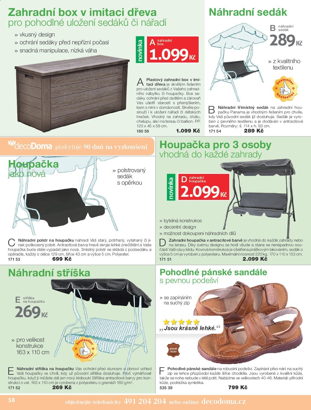 Leták decoDoma. Strana 56