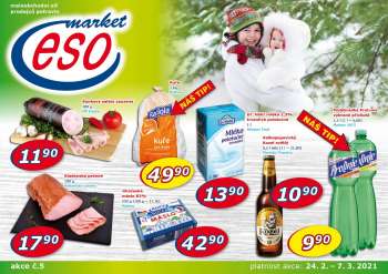 Leták ESO MARKET - 24.2.2021 - 7.3.2021.