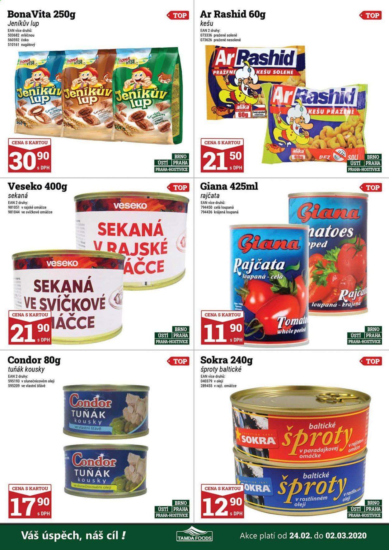 Leták Tamda Foods - 24.2.2021 - 2.3.2021. Strana 5