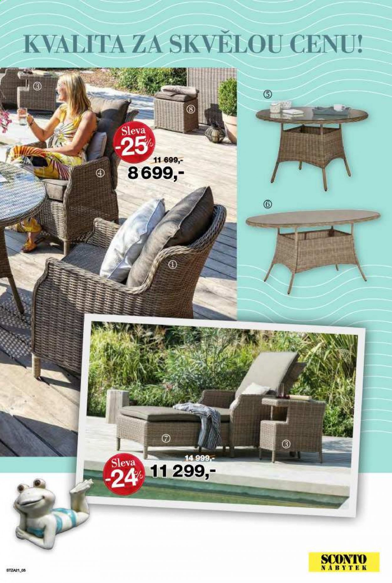 Leták SCONTO NÁBYTEK. Strana 5