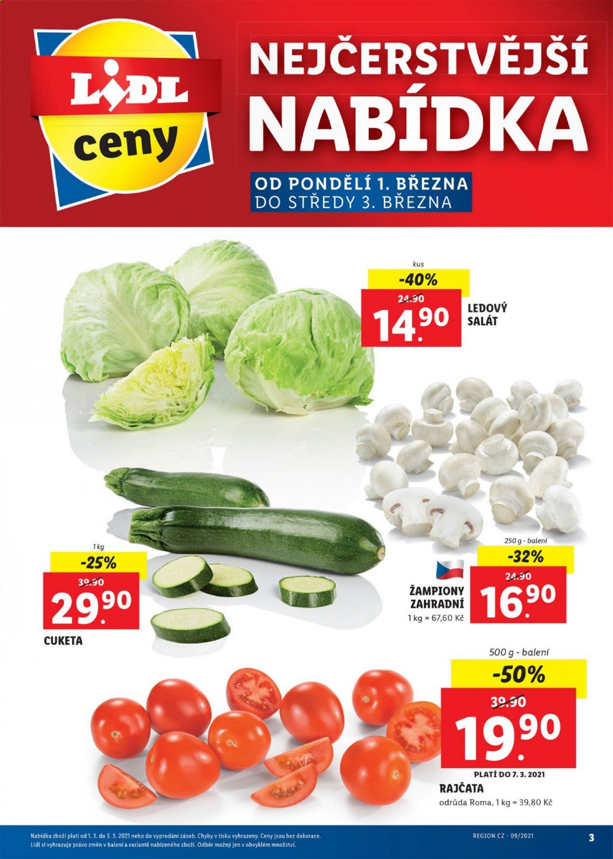Leták Lidl - 1.3.2021 - 7.3.2021. Strana 3