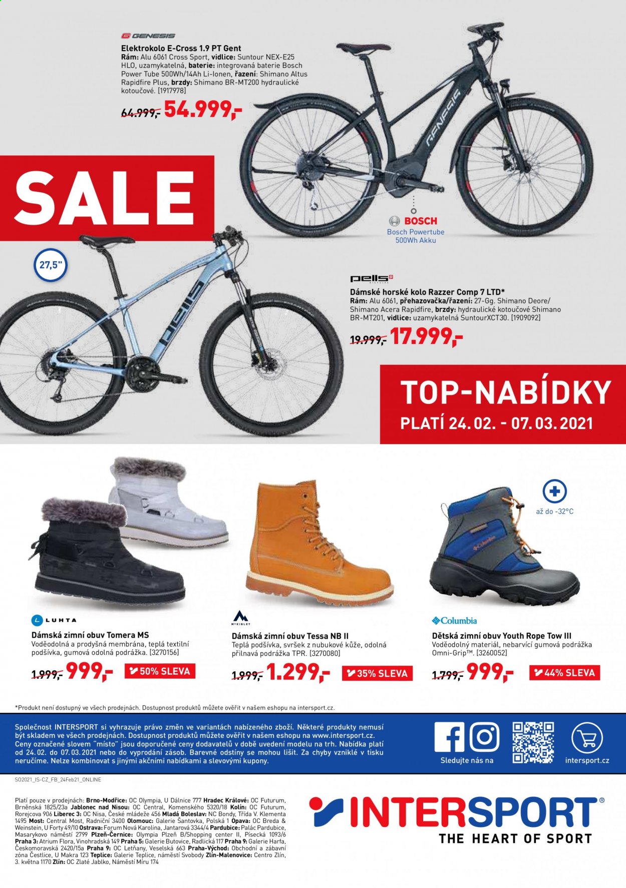 Leták INTERSPORT - 24.2.2021 - 7.3.2021. Strana 10