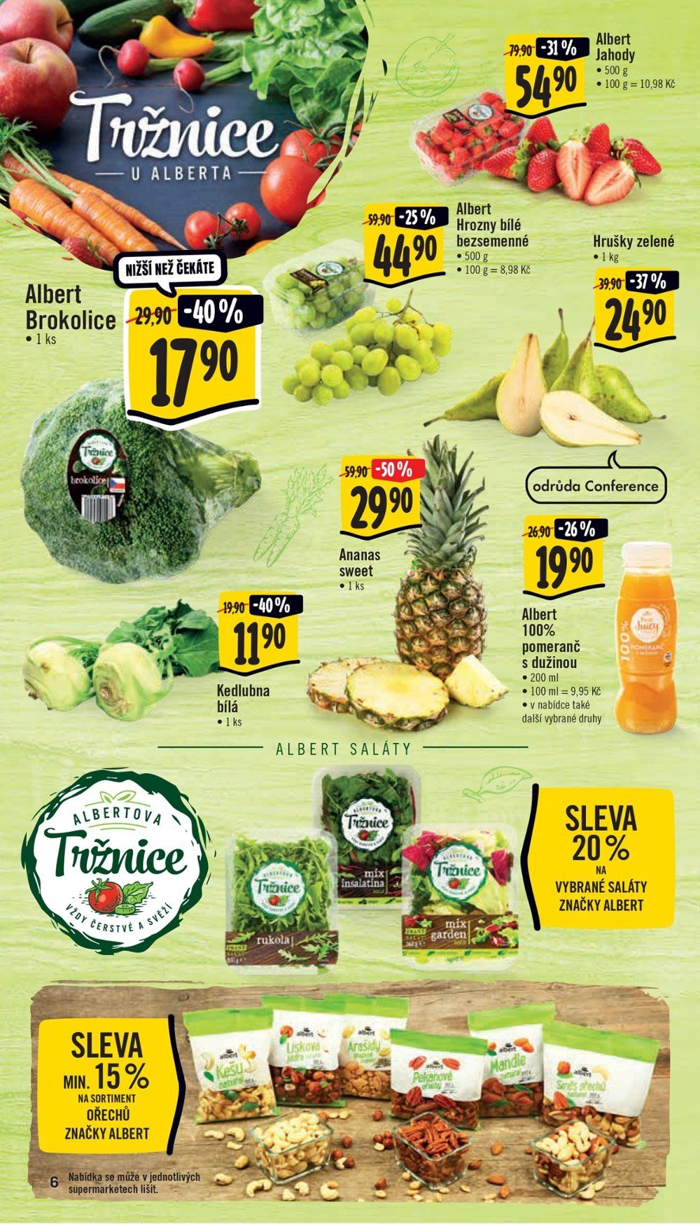 Leták Albert Supermarket - 3.3.2021 - 9.3.2021. Strana 6