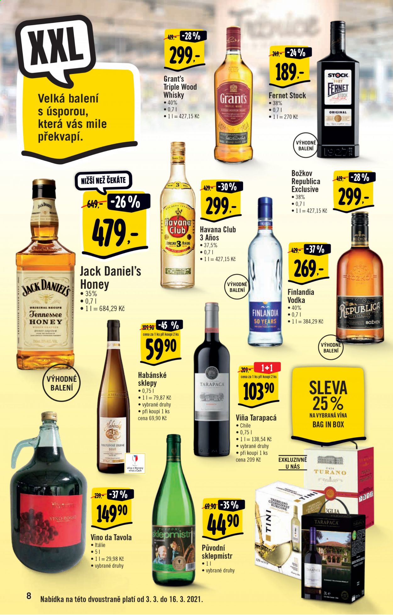 Leták Albert Hypermarket - 3.3.2021 - 9.3.2021. Strana 8