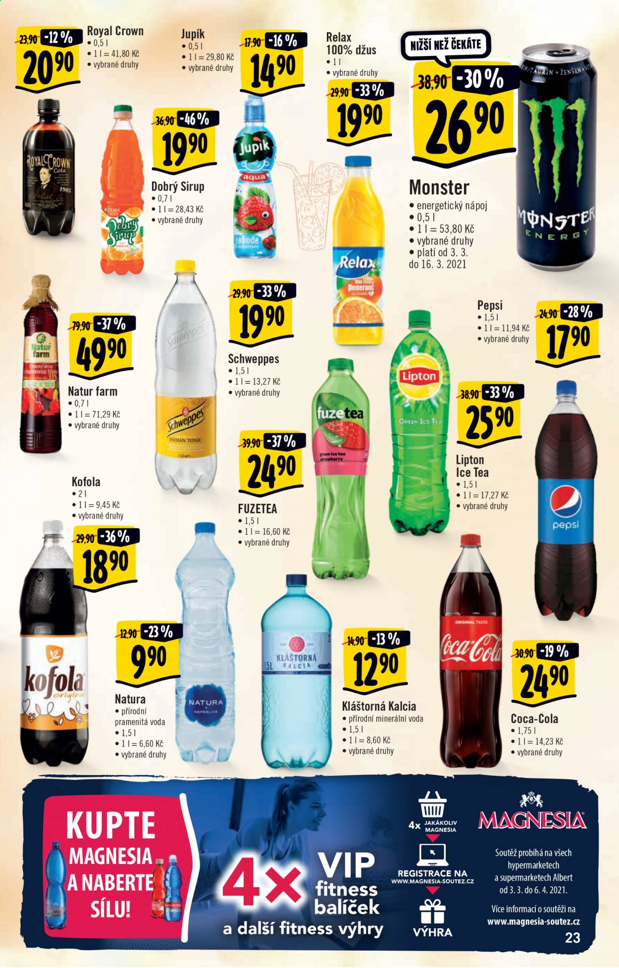 Leták Albert Hypermarket - 3.3.2021 - 9.3.2021. Strana 23