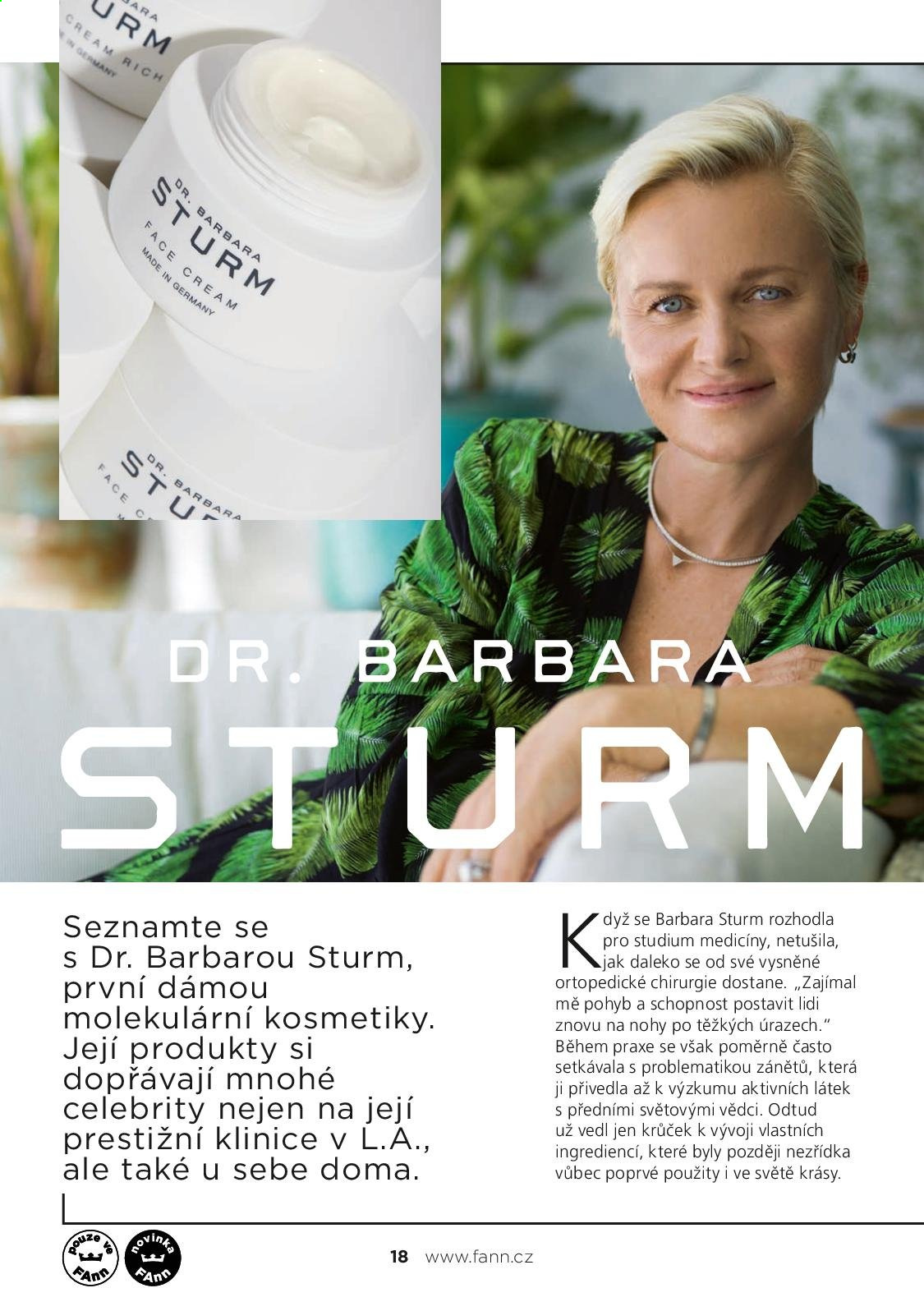 Leták FAnn parfumerie. Strana 18