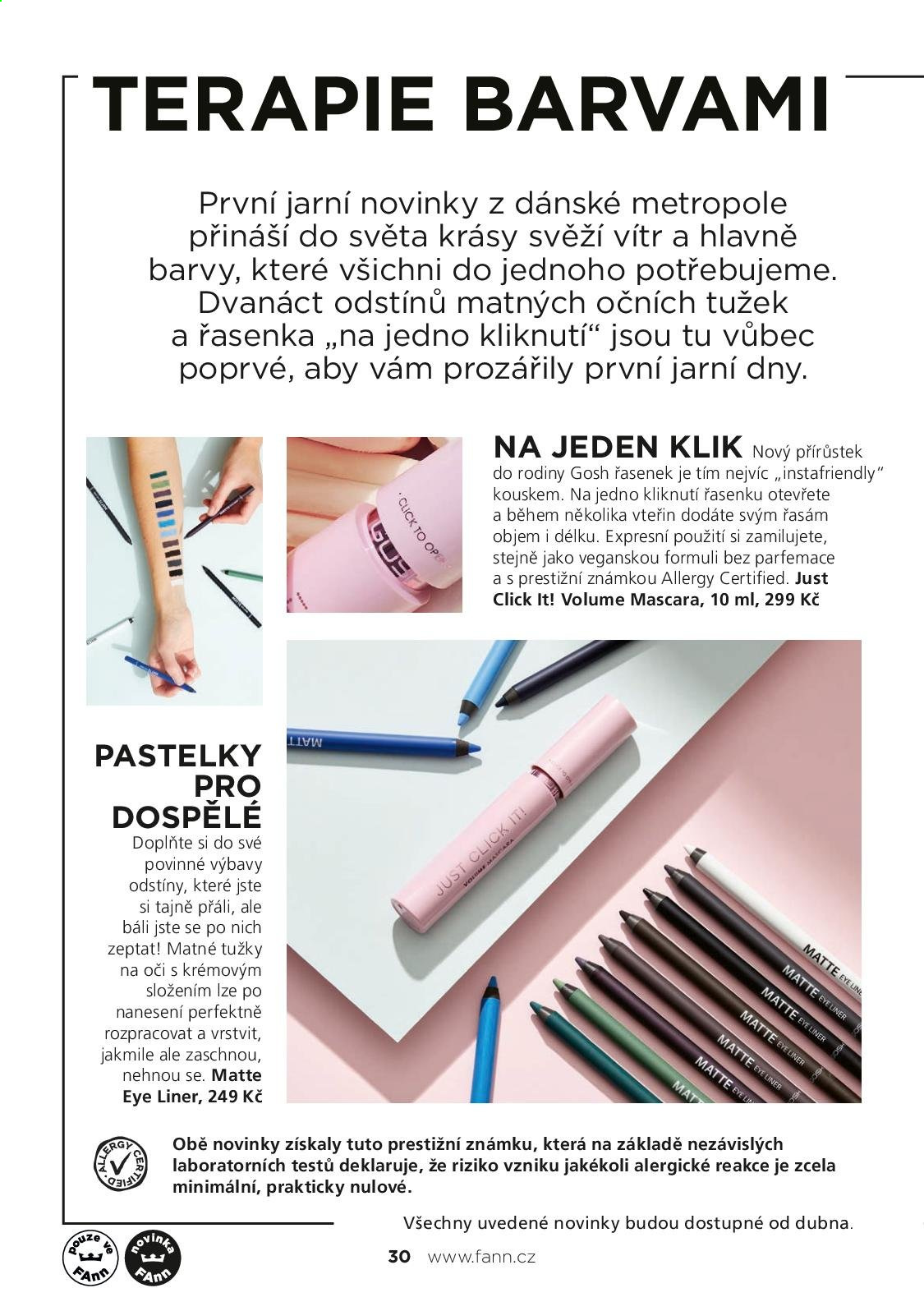 Leták FAnn parfumerie. Strana 30