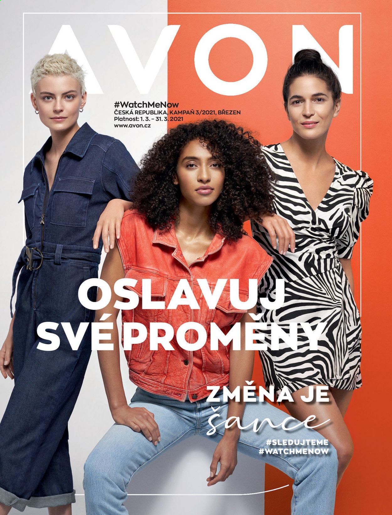 Leták AVON - 1.3.2021 - 31.3.2021. Strana 1