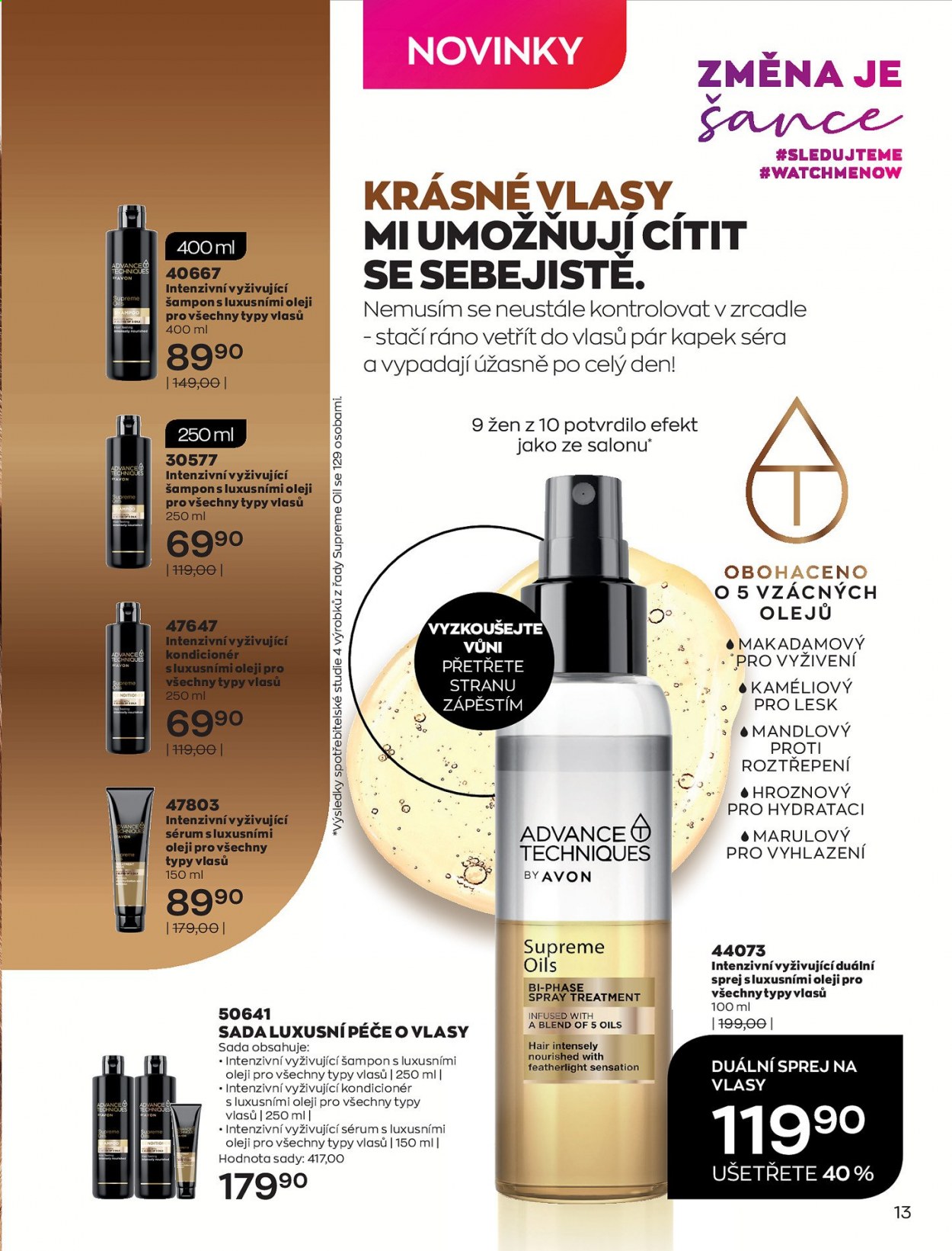 Leták AVON - 1.3.2021 - 31.3.2021. Strana 13
