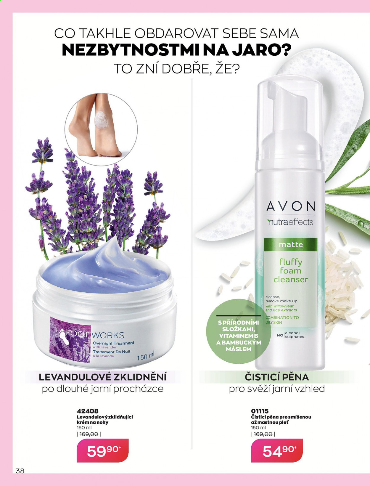 Leták AVON - 1.3.2021 - 31.3.2021. Strana 38