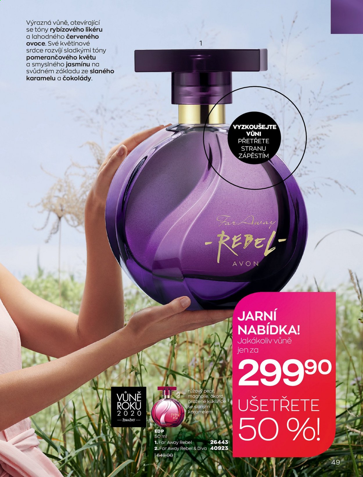 Leták AVON - 1.3.2021 - 31.3.2021. Strana 49