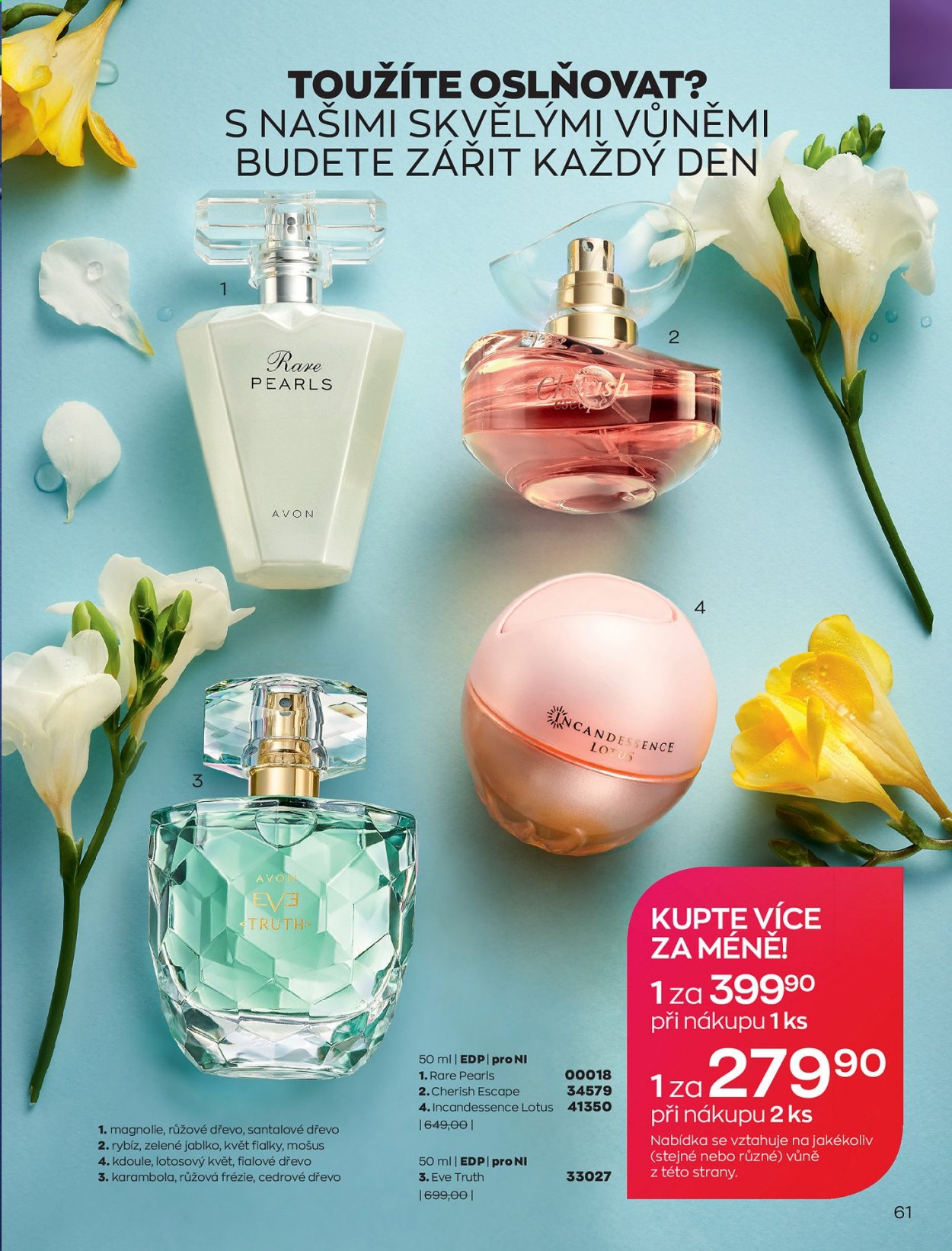 Leták AVON - 1.3.2021 - 31.3.2021. Strana 61