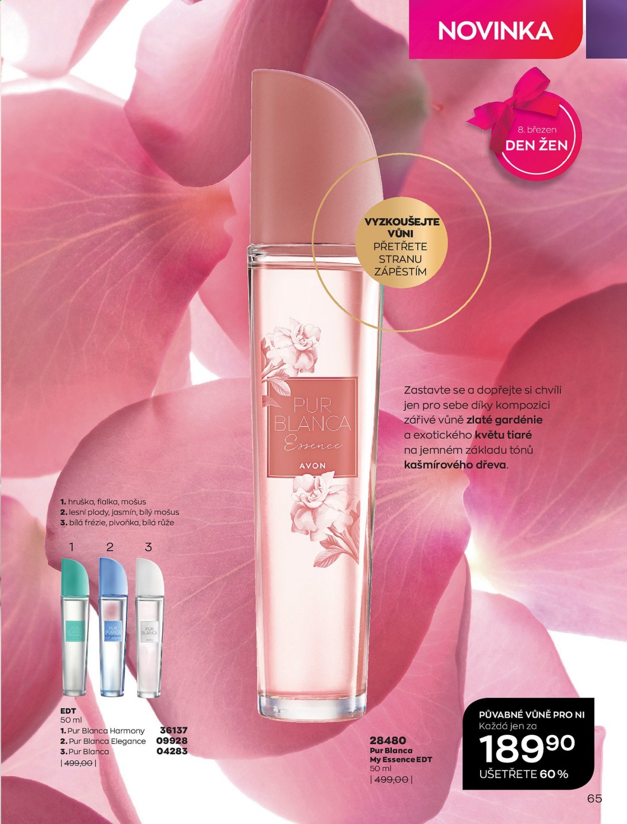 Leták AVON - 1.3.2021 - 31.3.2021. Strana 65