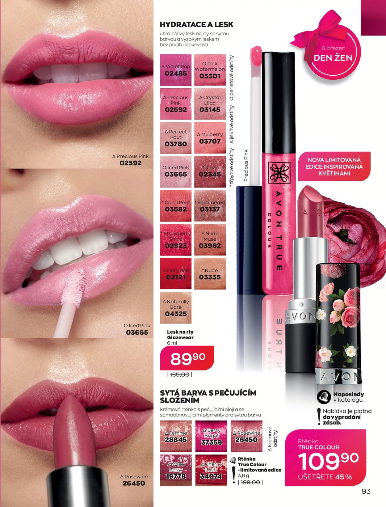 Leták AVON - 1.3.2021 - 31.3.2021. Strana 93