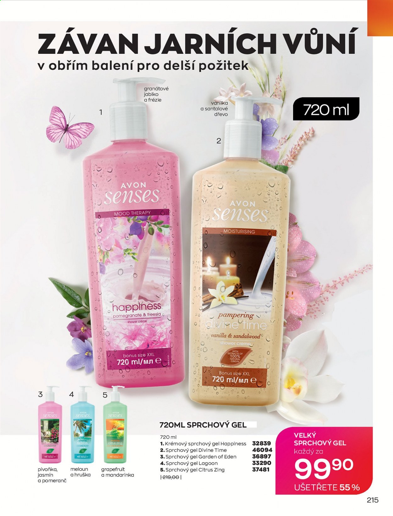 Leták AVON - 1.3.2021 - 31.3.2021. Strana 215