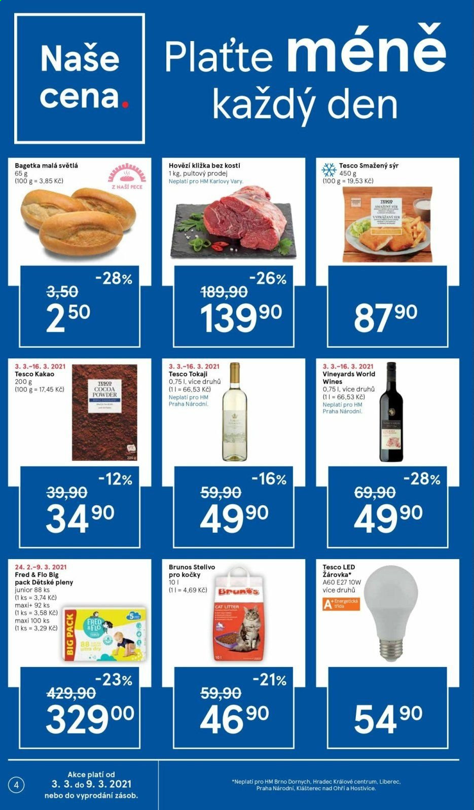 Leták TESCO - 3.3.2021 - 9.3.2021. Strana 4