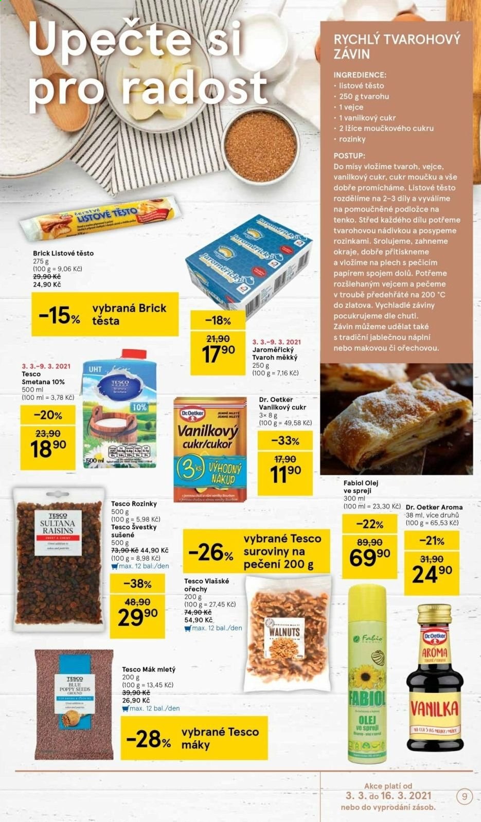 Leták TESCO - 3.3.2021 - 9.3.2021. Strana 9