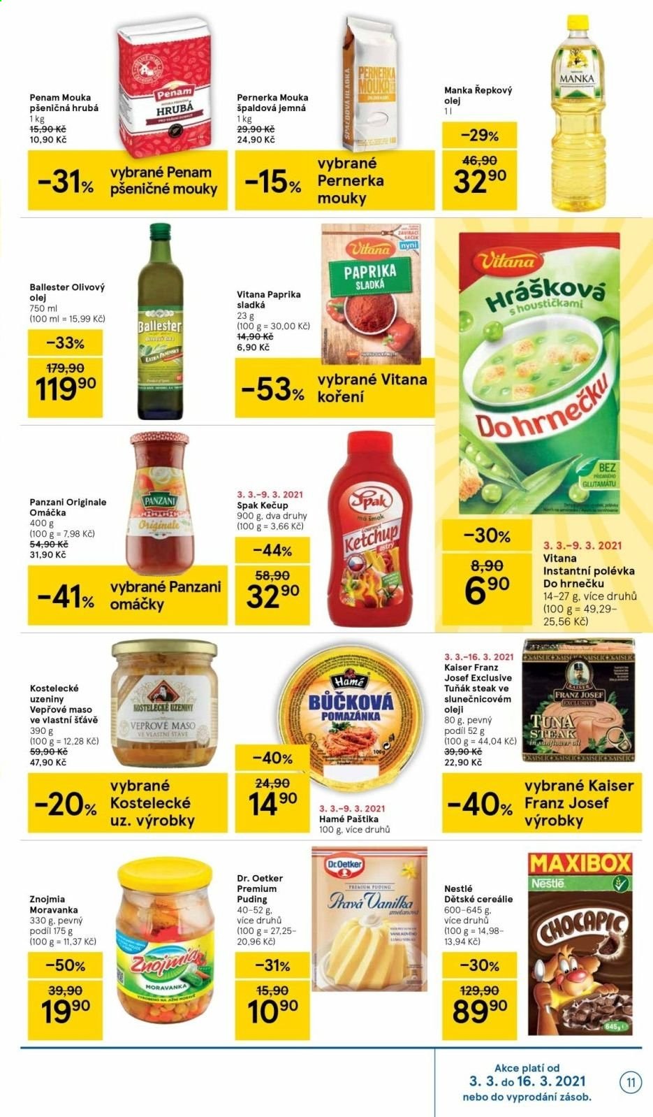 Leták TESCO - 3.3.2021 - 9.3.2021. Strana 11
