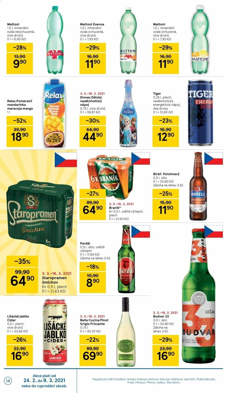 Leták TESCO - 3.3.2021 - 9.3.2021. Strana 14