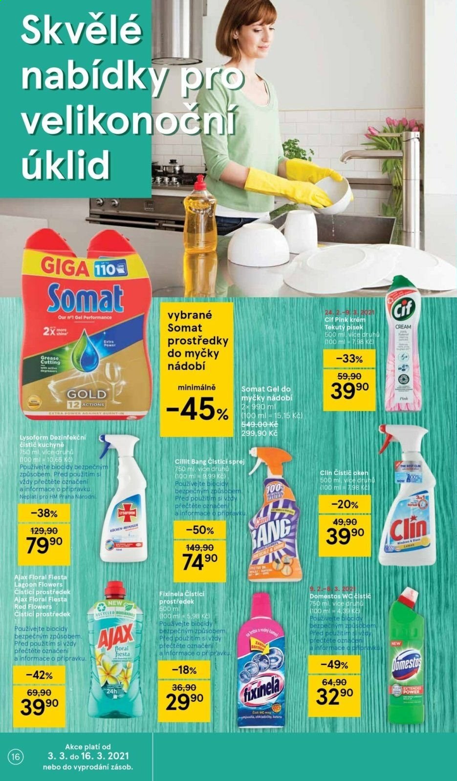 Leták TESCO - 3.3.2021 - 9.3.2021. Strana 16