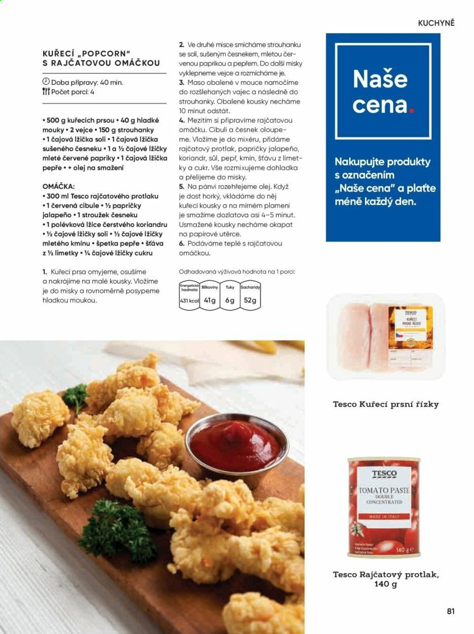 Leták TESCO - 1.3.2021 - 31.5.2021. Strana 81